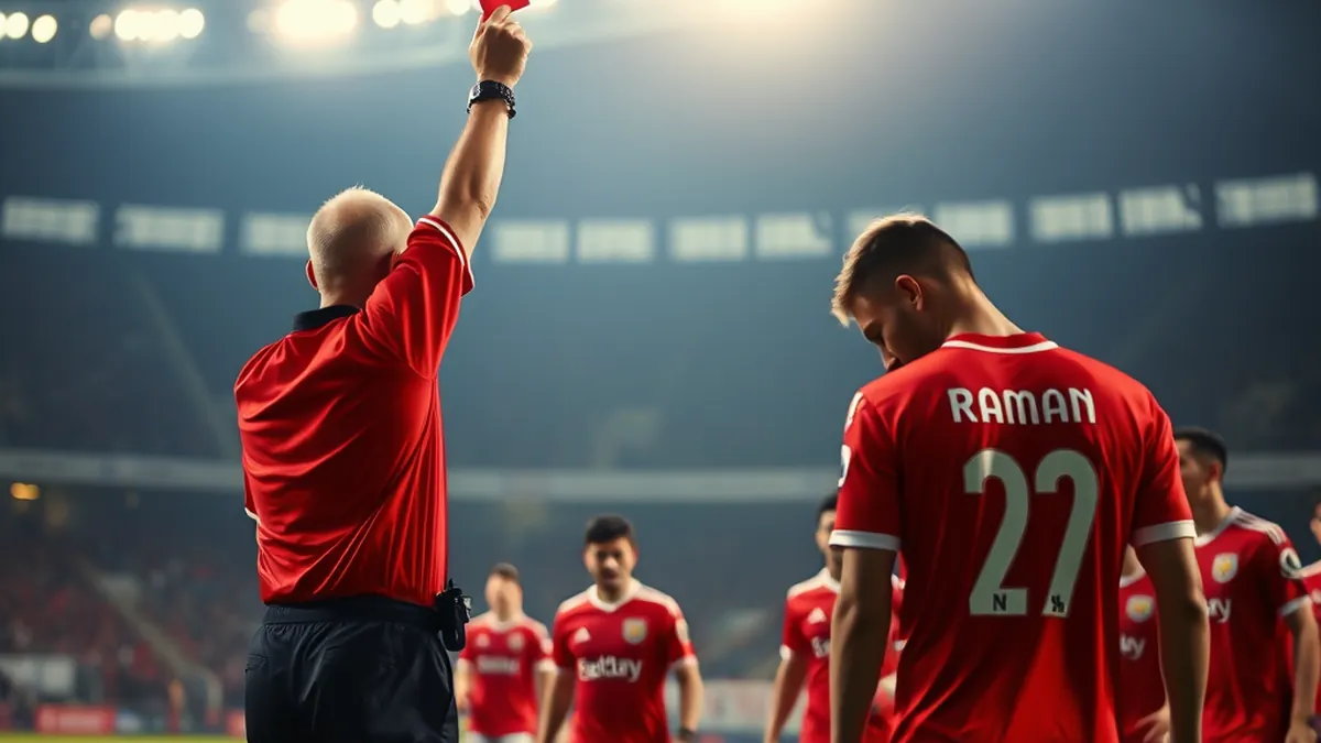 Dender EH fails to capitalize on man advantage after Raman's red card